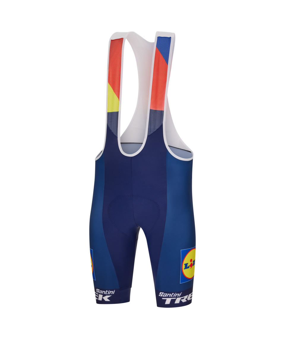 Santini TREK Lidl サイクルジャージ ビブショーツセット LIDL TREK - BIB SHORTS