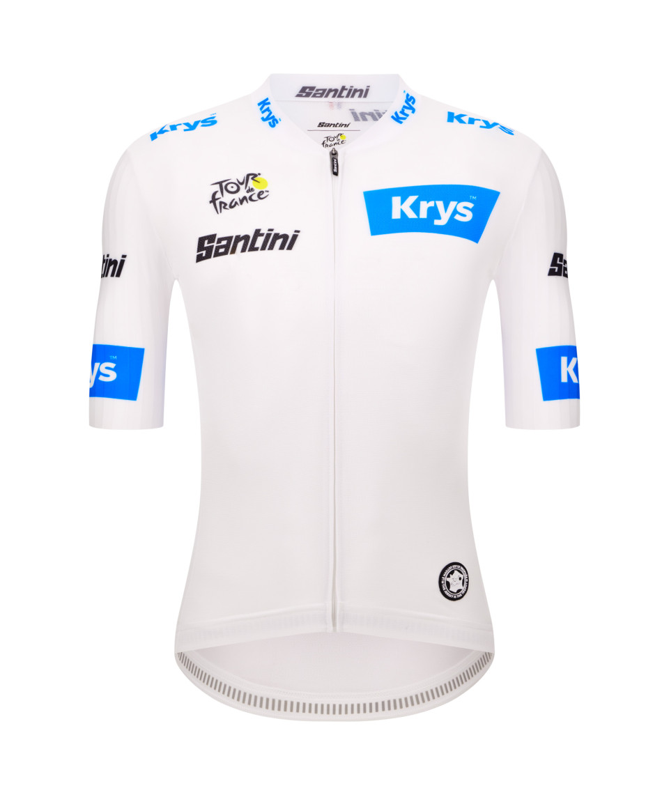TOUR DE FRANCE OFFICIAL WHITE JERSEY TOUR DE FRANCE OFFICIAL WHITE JERSEY