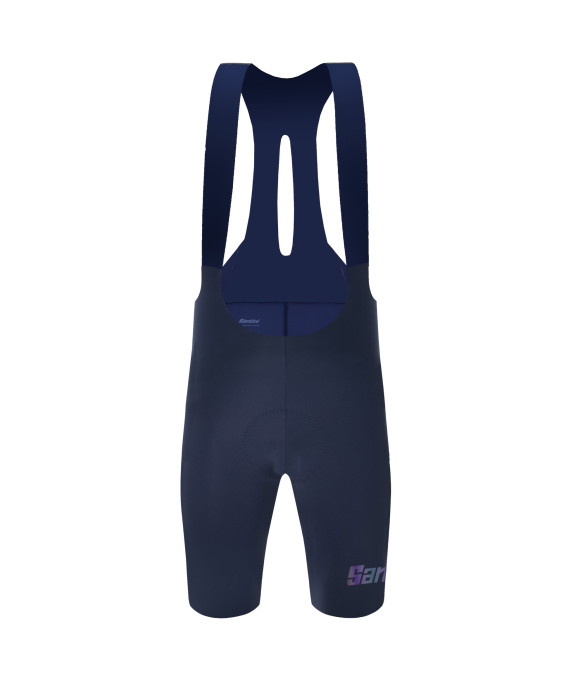 Navy blue bib shorts | Santini Cycling
