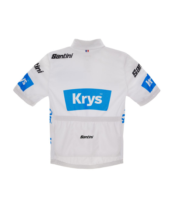 Santini Tour de France サイクルジャージ XS ホワイト TOUR DE FRANCE - WHITE JERSEY