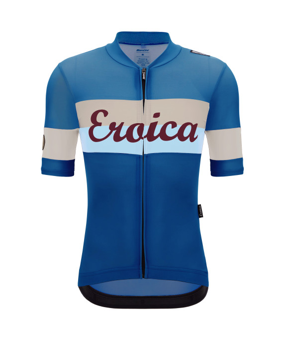 Santini Eroica 半袖ジャージ 赤 | Bikeinn 公式スポーツ用品