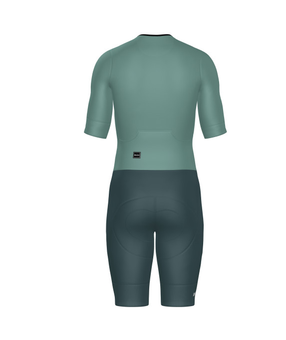 Ensemble Triathlon Femme Santini Ironman Eclipse – Short Sleeve – Taille S – Neuf