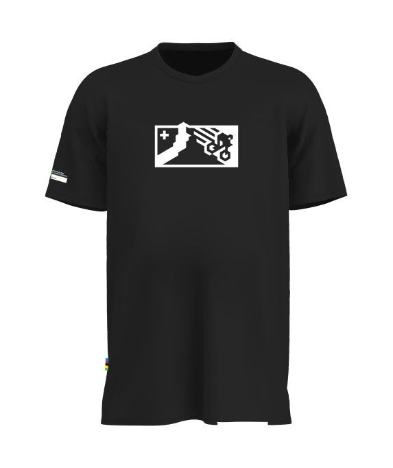 【極美品】ENNOY PROFESSIONAL T SHIRT NAVY M SLIM RIBBED COTTON T-SHIRT - NAVY | COS