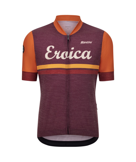 Eroica Du Tongo Colnago Maillot Vélo Cyclisme Vintage 70'S 80% Lana Eroica Du Tongo Colnago Maillot Vélo Cyclisme Vintage 70'S 80% Lana